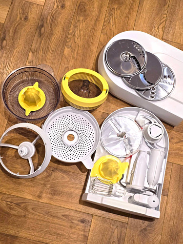 Food processor accessories set - food,