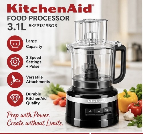 Kitchenaid food processor 1l - processor, 3.1l
